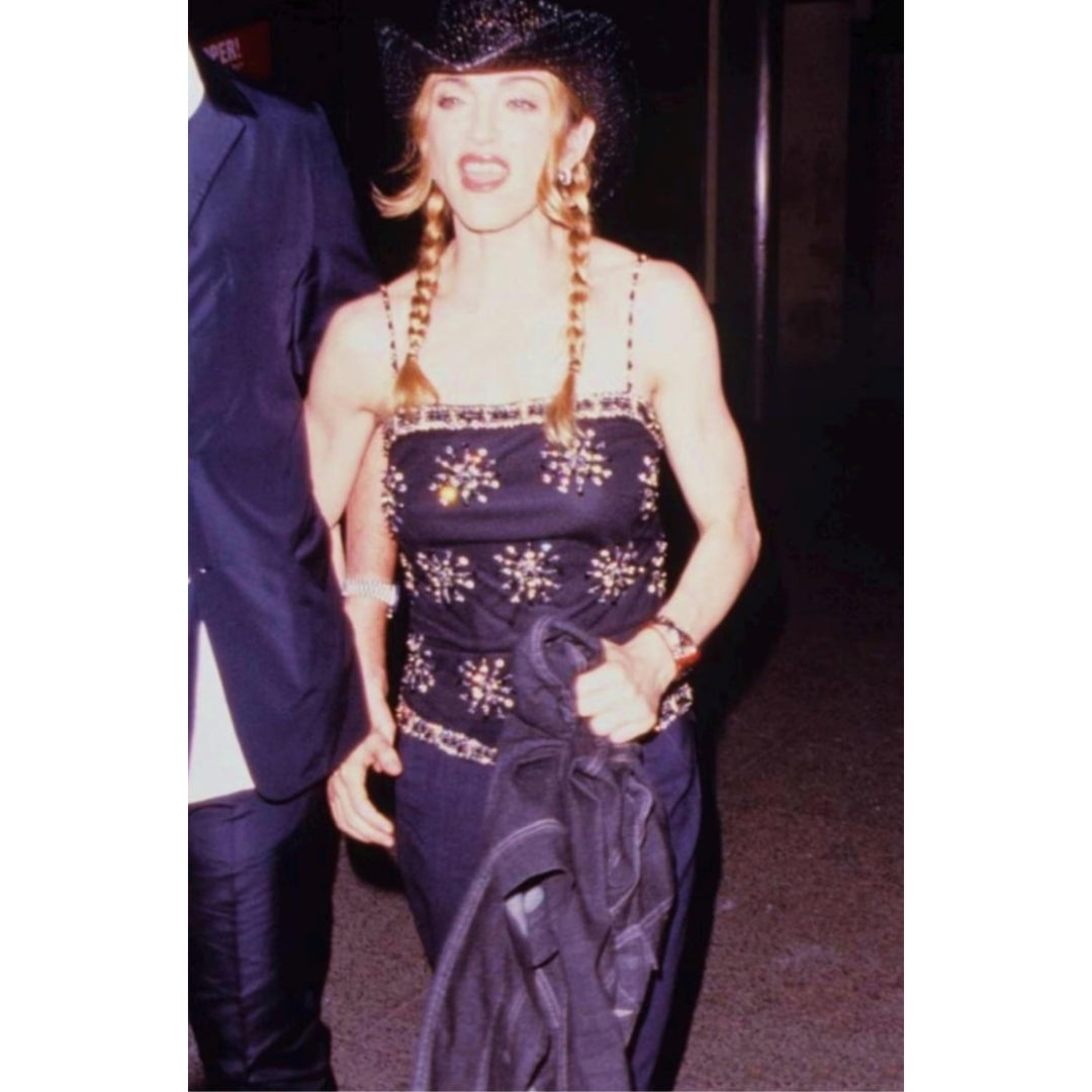 Vivienne Tam SS 1998 - Black Sequin and Beaded Mini Dress