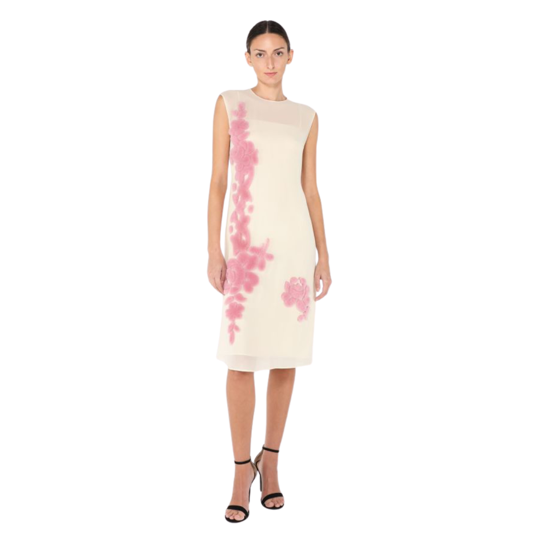 Prada F/W 2024 Georgette Sheath Dress