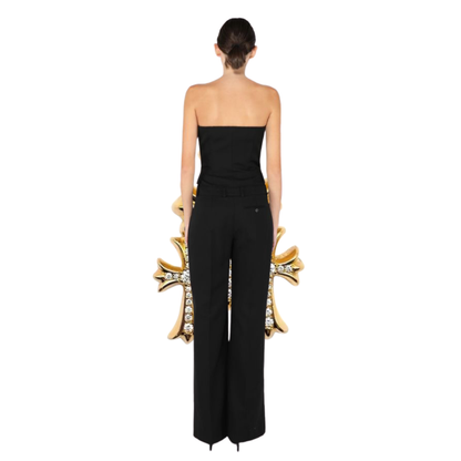 Alexander McQueen F/W 2023 Tailored Bustier Jumpsuit