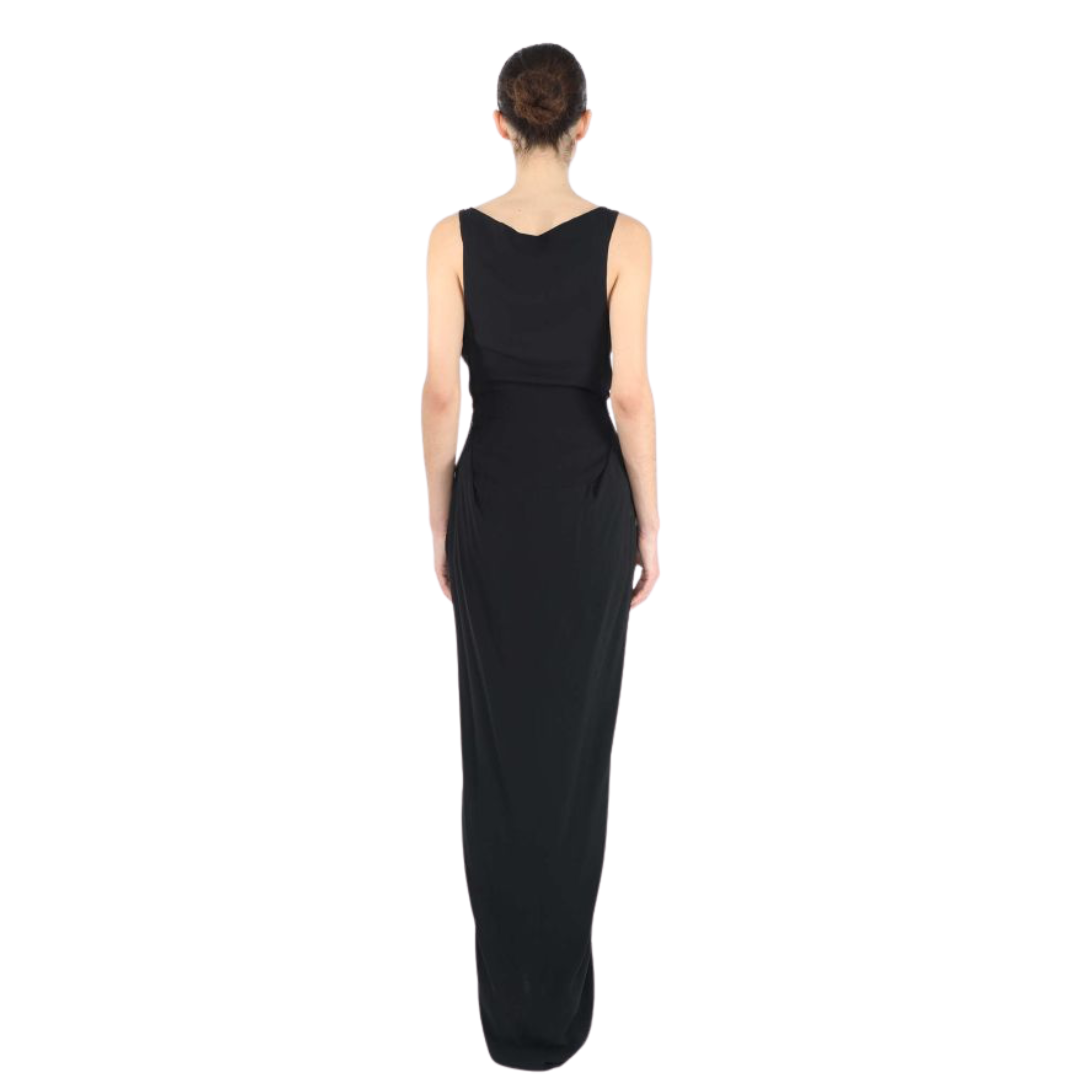 Vivienne Westwood COLLECTOR S/S 1997 'Vive La Bagetelle' Knotted Silk Gown