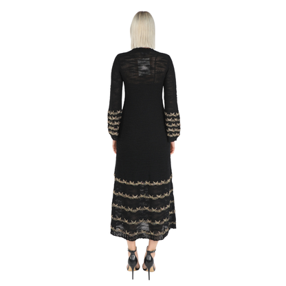 Chanel Pre-Fall 2025 Paris-Hangzhou Lamé Crochet Dress