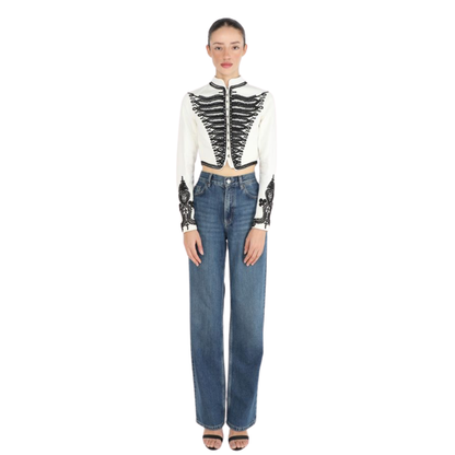 Alexander McQueen COLLECTOR S/S 2003 'Irere' Soutache Jacket