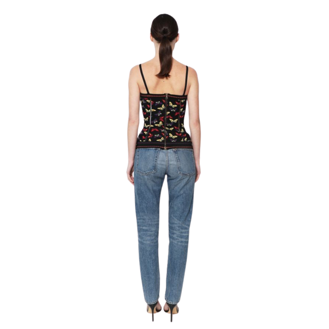 Alaïa F/W 1991 Butterfly Corset Top