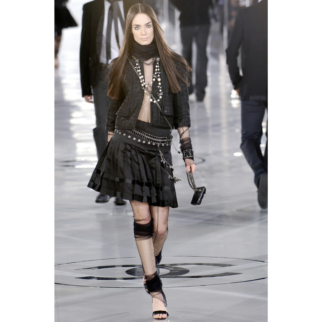Chanel COLLECTOR F/W 2005 Suede Charm Belt