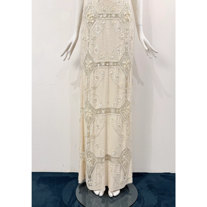 Valentino SS 2003 Dress embellished with crystals, beads and intricate hand embroidery