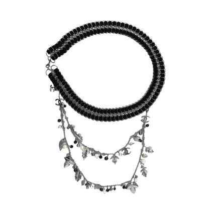 Chanel COLLECTOR F/W 2005 Suede Charm Belt