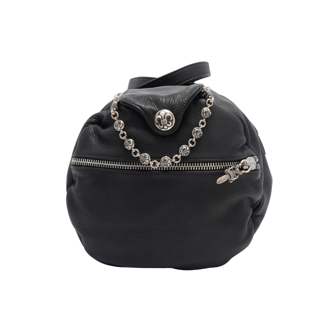 Chrome Hearts Fleur Embellished Duffle Bag